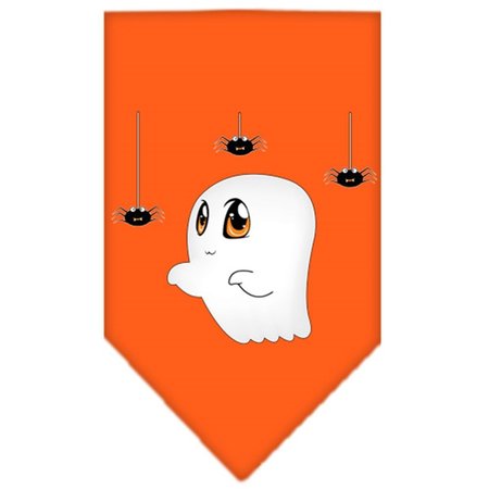 PET PAL Sammy the Ghost Screen Print BandanaOrange Small PE766452